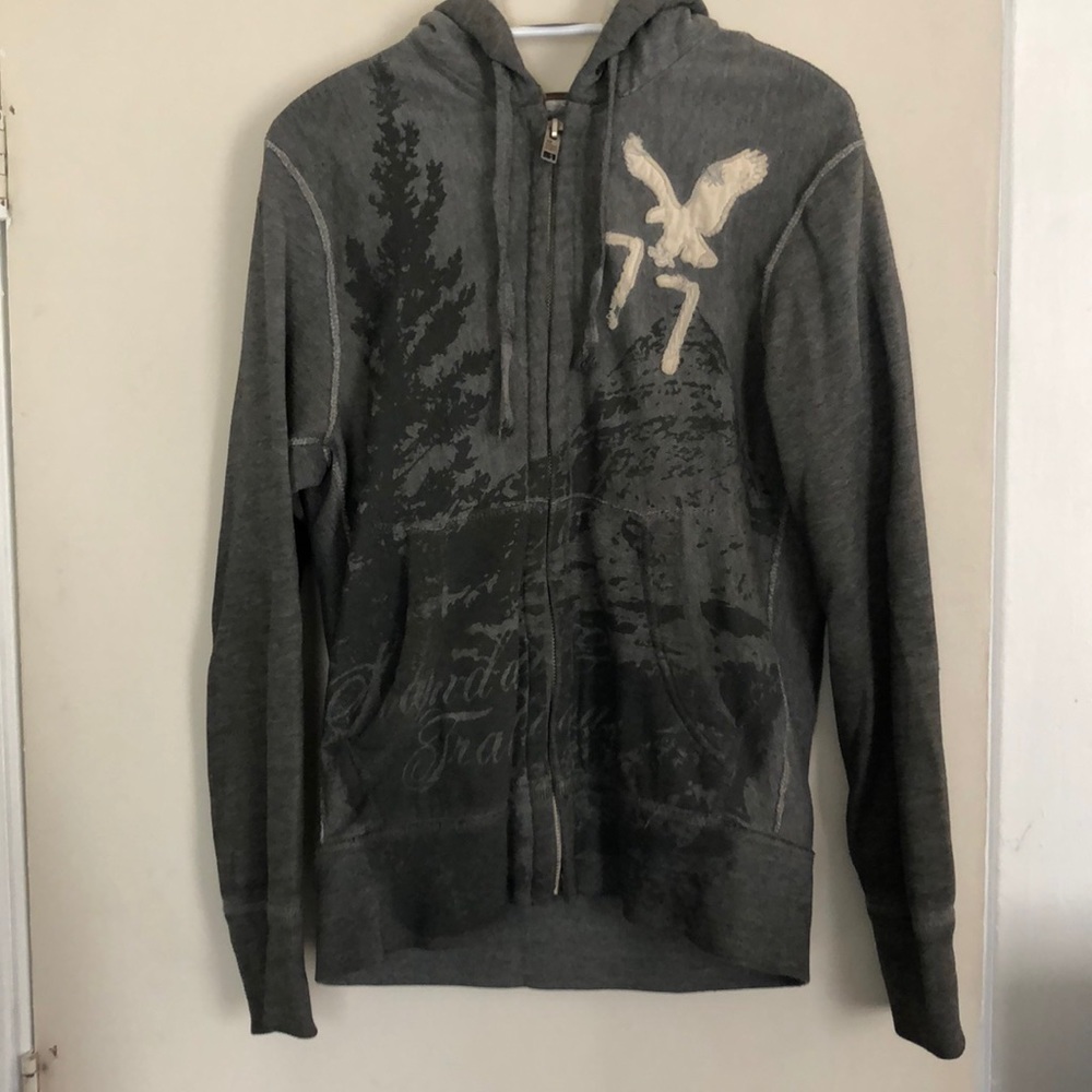 American eagle zip up hoodie